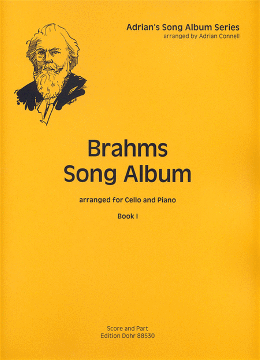 Brahms Song Album I (für Violoncello und Klavier) Piano Accompaniment scores gallery preview page 1