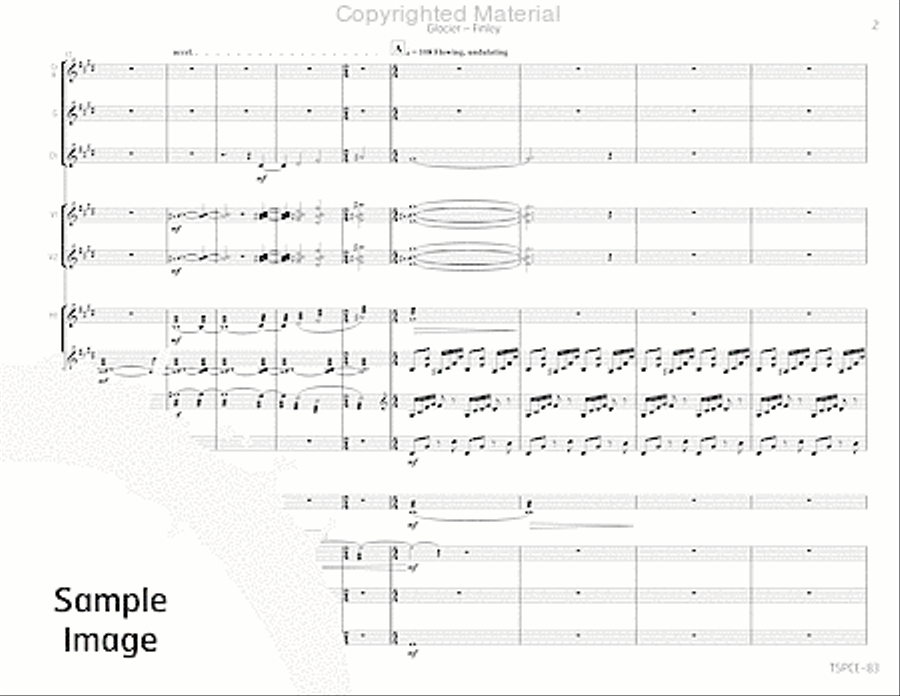 Glacier Percussion Ensemble scores gallery preview page 6