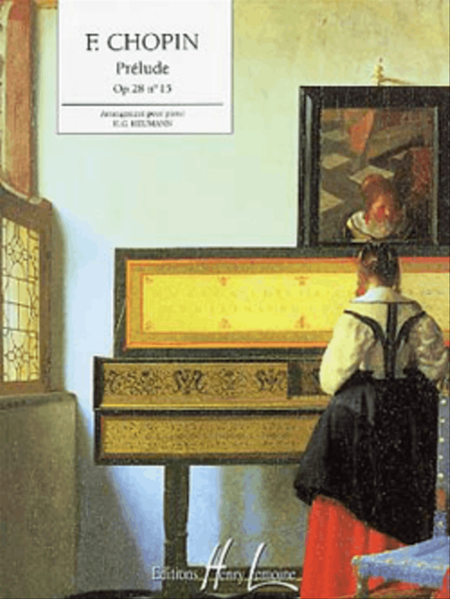 Prelude Op. 28 No. 15 en Reb maj. La Goutte d'eau Piano Solo scores gallery preview page 1