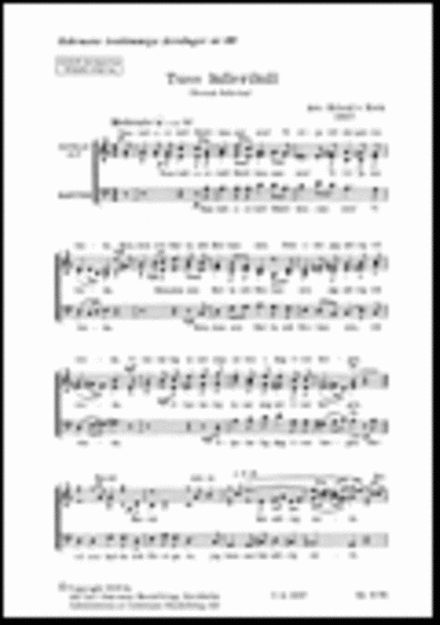 Tuss lullerilull Tuss lullerilull 3-Part scores gallery preview page 1