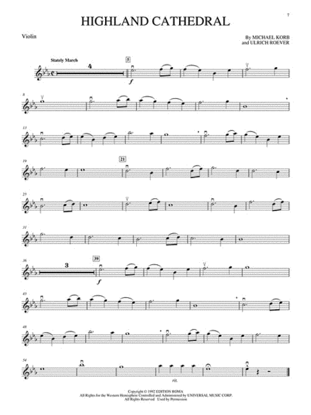 Wedding Violin Solos by Various Violin Solo - Sheet Music