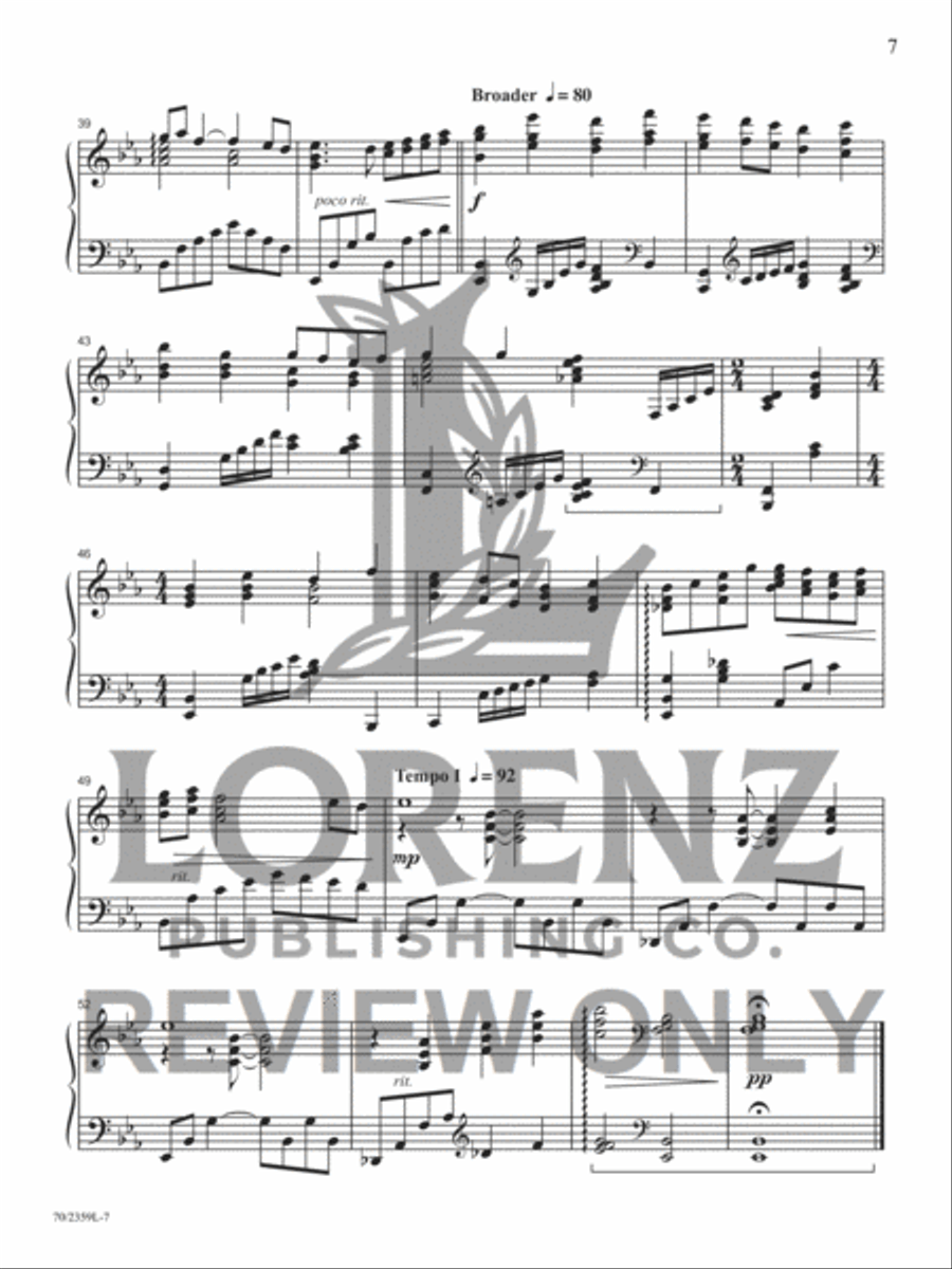 The Church Pianist's Library, Vol. 30 Piano Solo scores gallery preview page 5