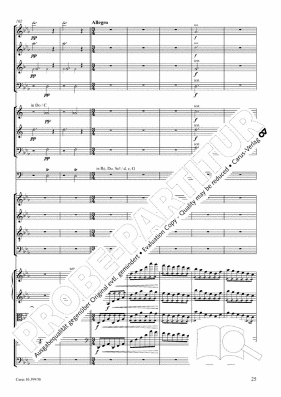 Schicksalslied, Op. 54 Choir scores gallery preview page 26