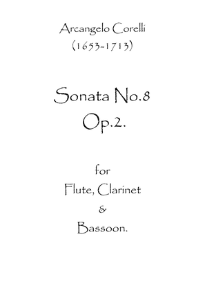Book cover for Sonata No.8 Op.2