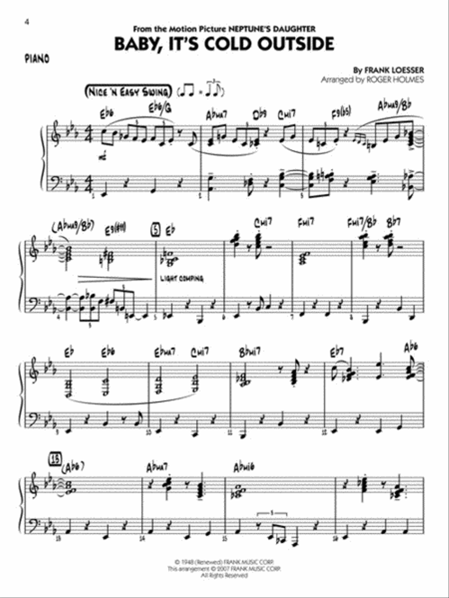 Christmas Favorites - Piano Big Band scores gallery preview page 3