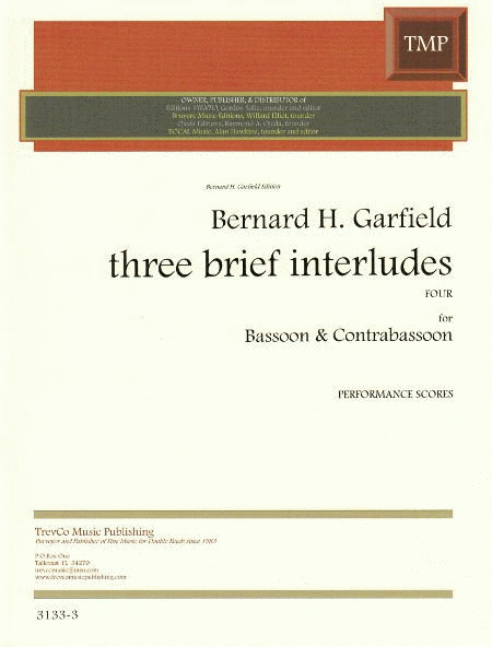3 brief interludes four