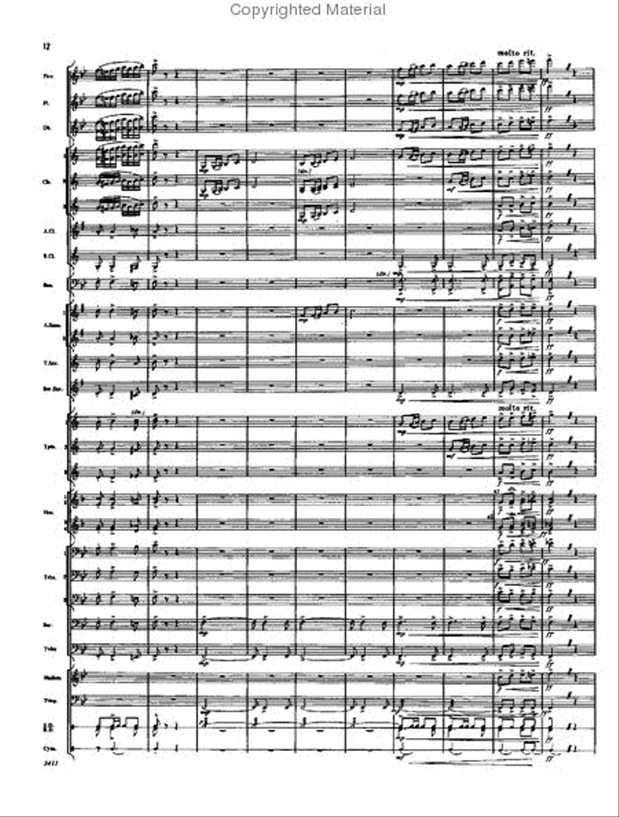 Silvercrest Concert Band scores gallery preview page 11