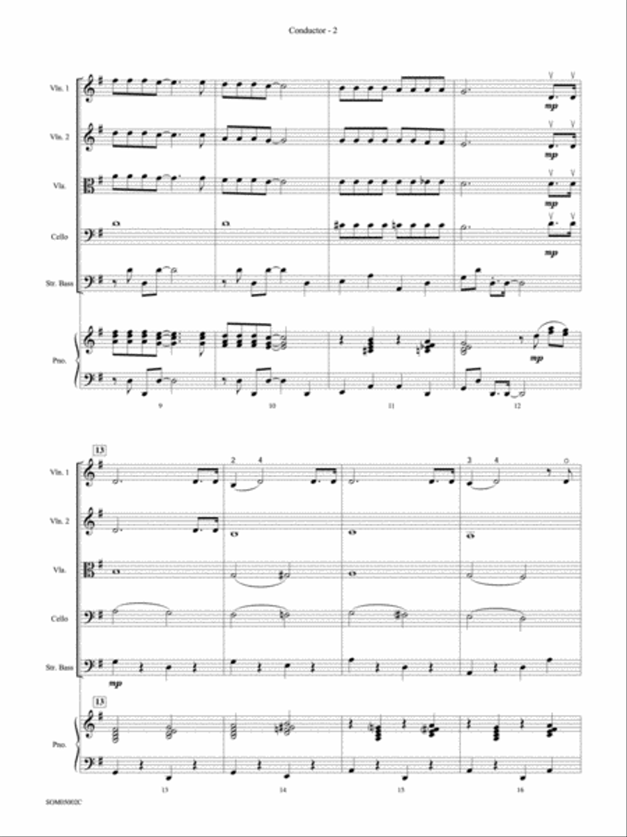 Winter Wonderland / Let It Snow! String Orchestra scores gallery preview page 3