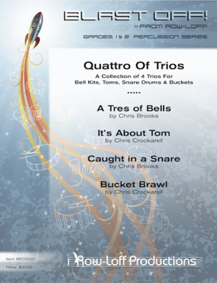 Book cover for Quattro Of Trios (Blast Off Series)