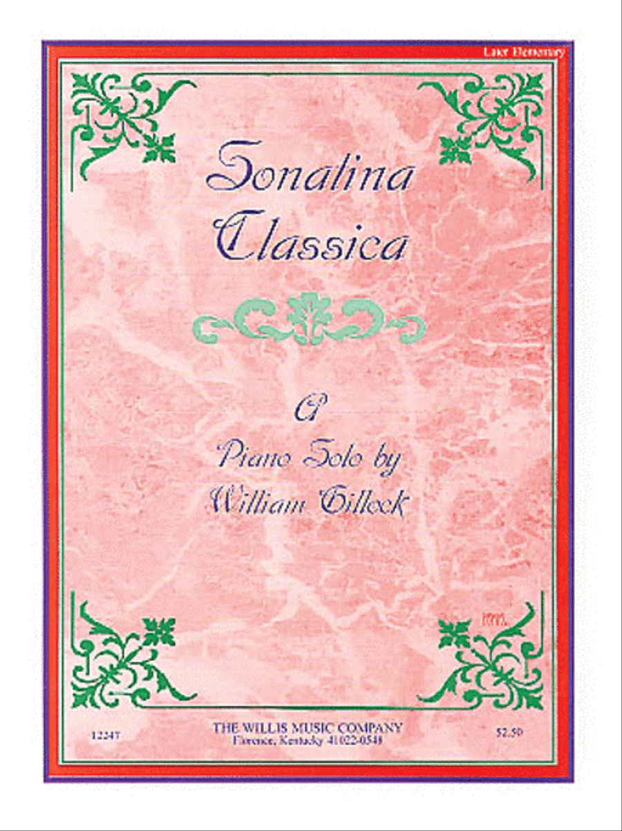 Sonatina Classica Sonatina Classica Piano scores gallery preview page 1