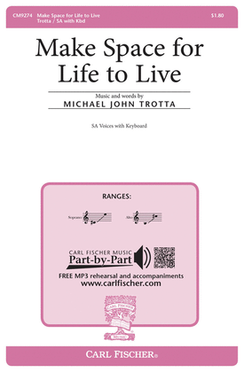 Book cover for Make Space for Life to Live
