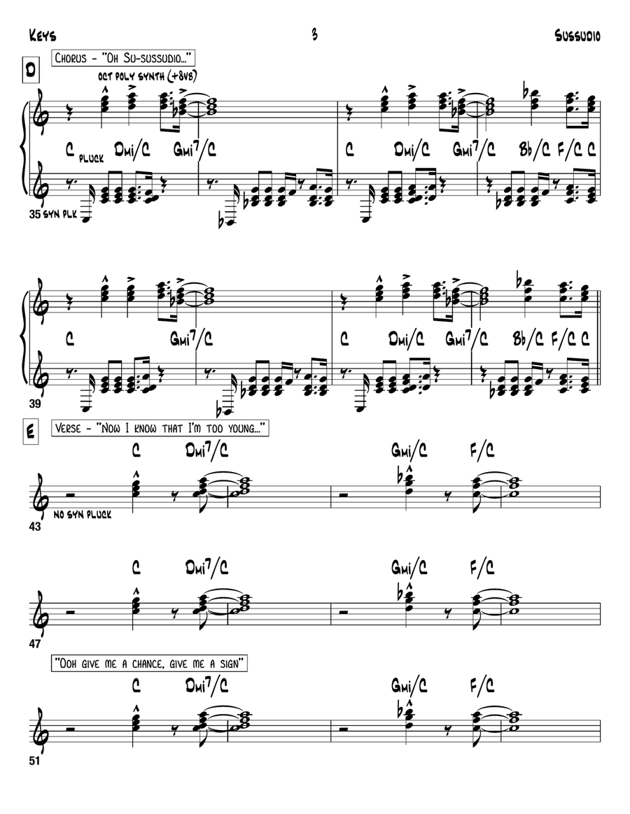 Sussudio Voice scores gallery preview page 3