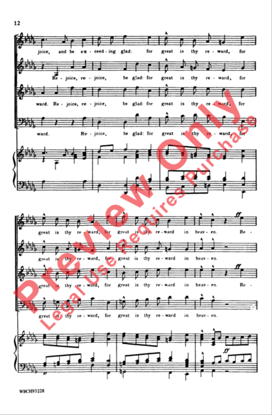 Beatitudes Beatitudes 4-Part scores gallery preview page 11