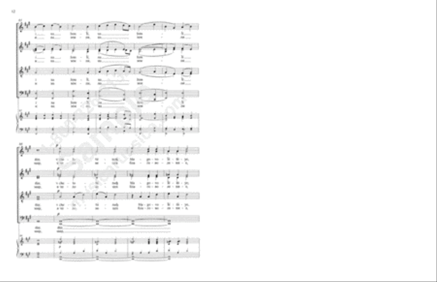 Glory to God in the Highest 4-Part scores gallery preview page 11