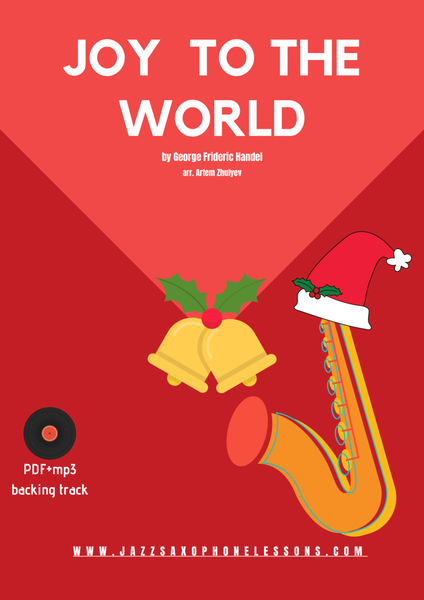 Christmas Jazz ¨Joy To The World¨ for Saxophone (Eb) image number null