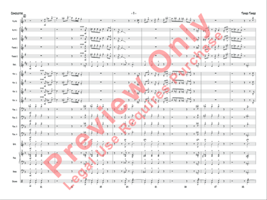 Tengo Tango Tengo Tango Jazz Ensemble scores gallery preview page 10