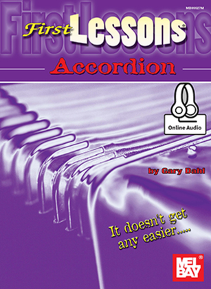 Book cover for First Lessons Accordion