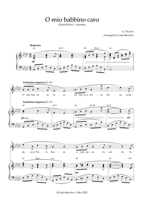 Book cover for O mio babbino caro (Giani Schicci - Lauretta) SOPRANO Ab Major chords