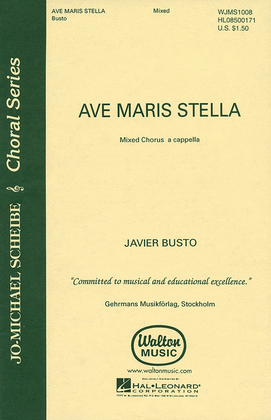Book cover for Ave Maris Stella - SATB