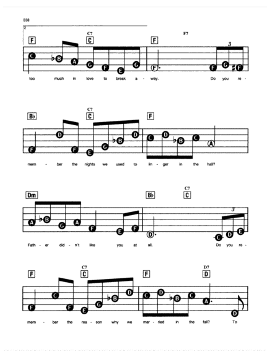 Two Sleepy People Electronic Keyboard scores gallery preview page 2