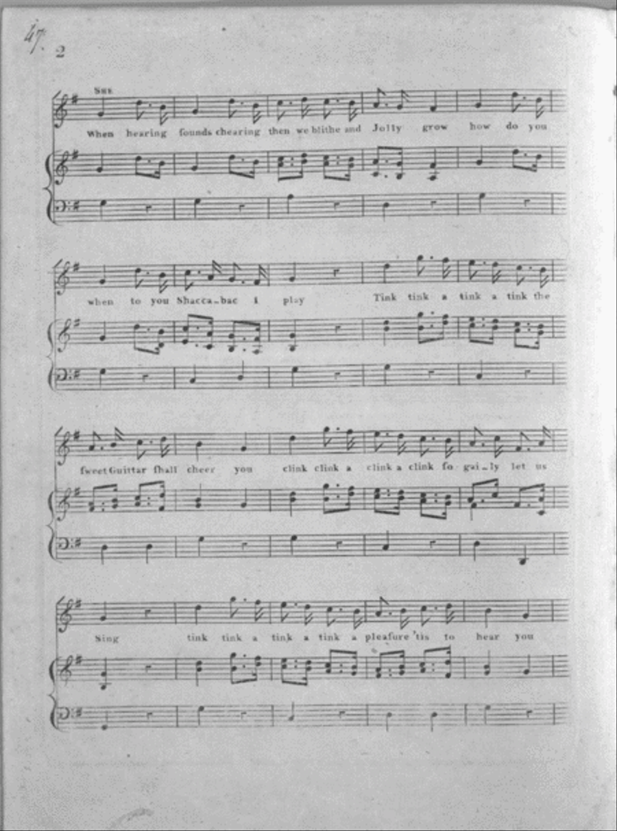 The Favorite Duett of Tink A Tink Voice scores gallery preview page 2