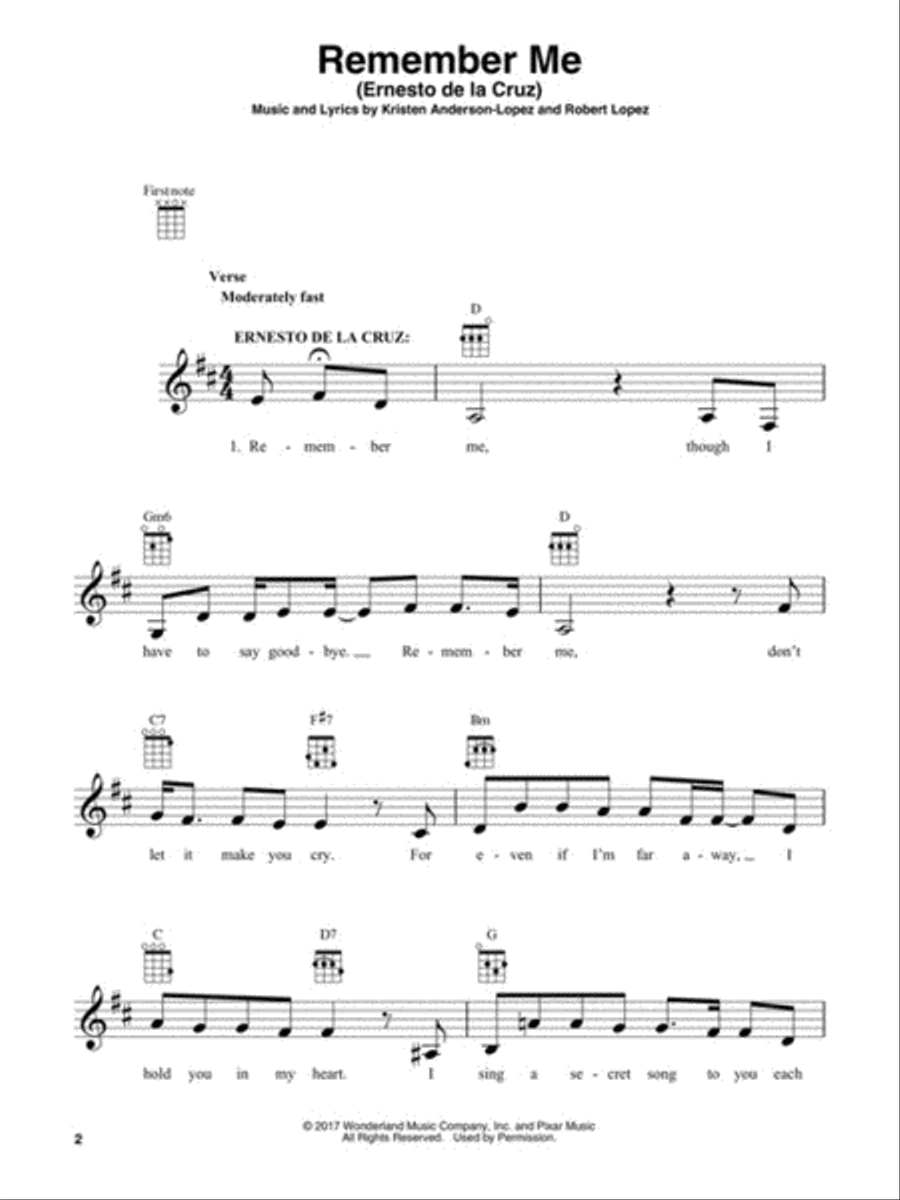 Coco Coco Ukulele scores gallery preview page 3