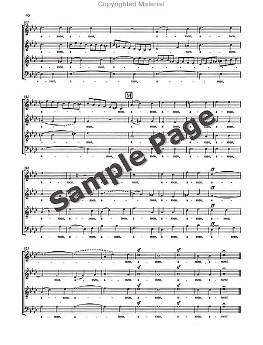 Missa Sacra Op. 147 Missa Sacra Op. 147 4-Part scores gallery preview page 41