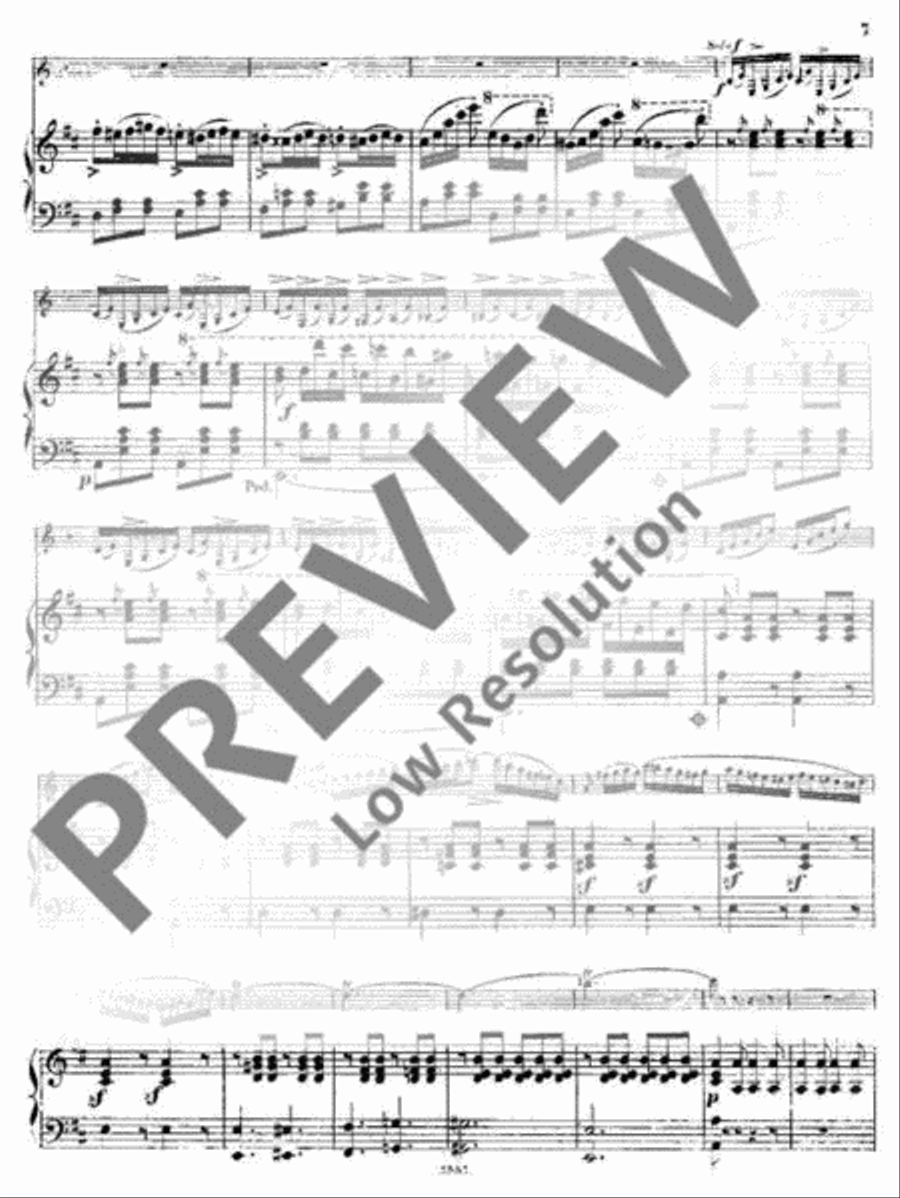 Fantaisie A Clarinet scores gallery preview page 10