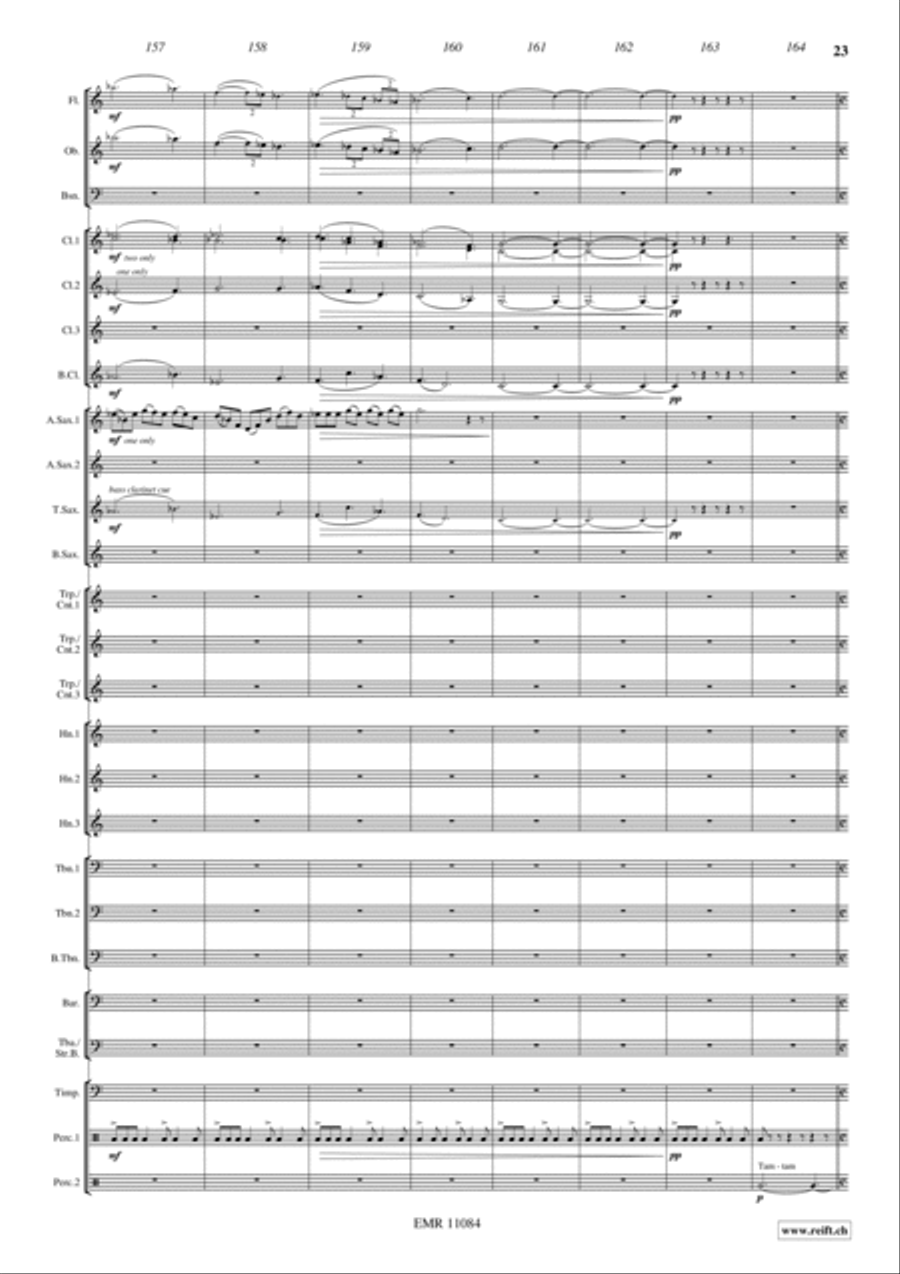 Celtica Concert Band scores gallery preview page 23