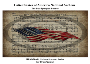 United States of America National Anthem (The Star Spangled Banner) for Brass Quintet
