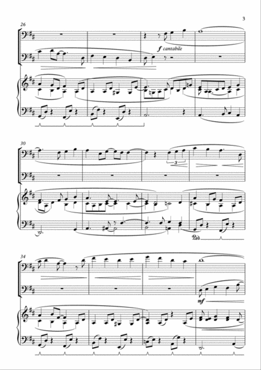 A Whole New World (from 'Aladdin') Bassoon Solo scores gallery preview page 3