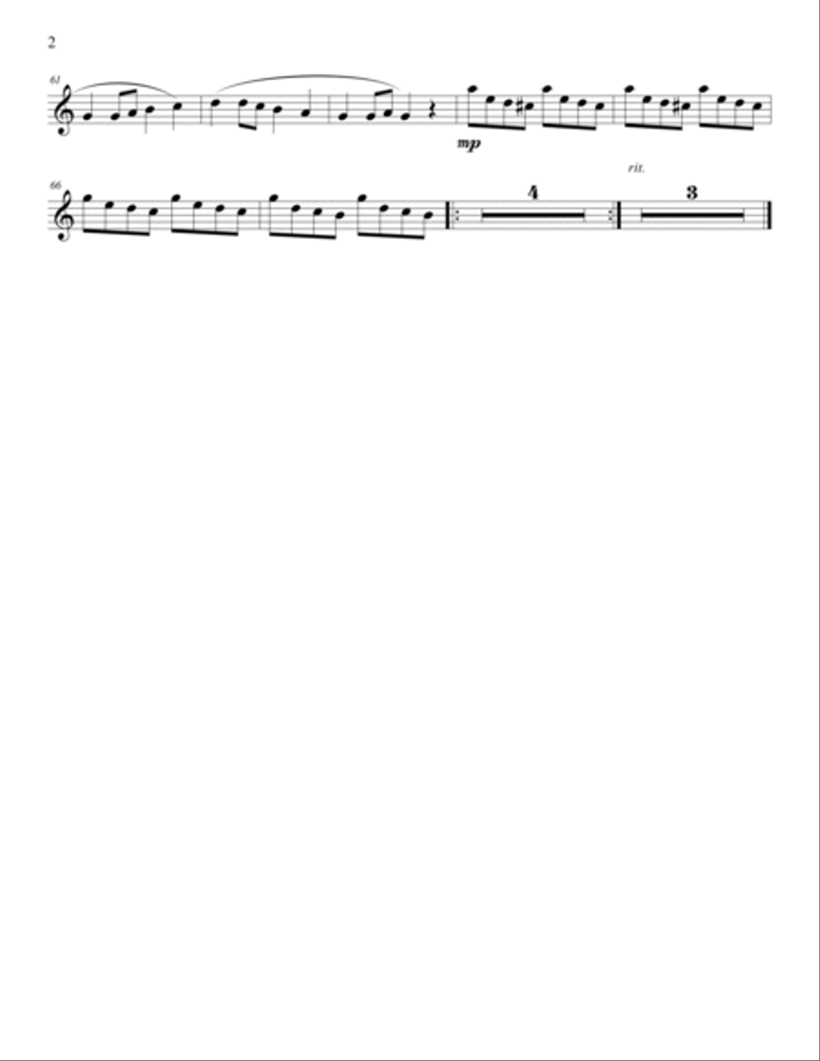 A Christmas March - Parts Full Orchestra scores gallery preview page 3