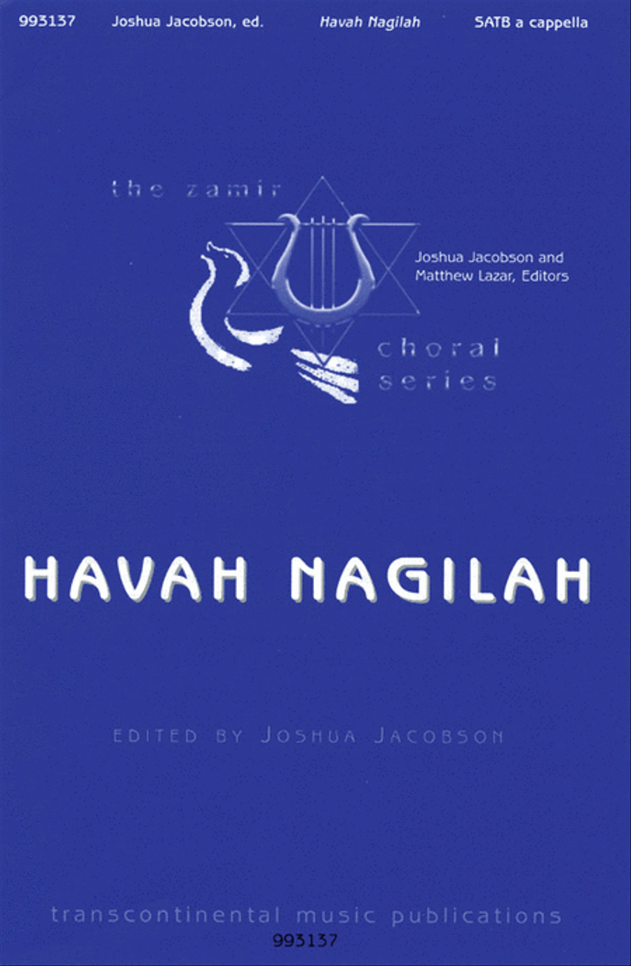 Havah Nagilah 4-Part scores gallery preview page 1