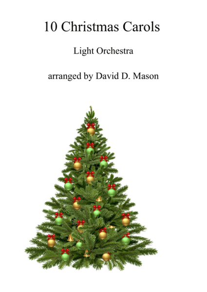 10 Christmas Carols for Light Orchestra and Piano image number null