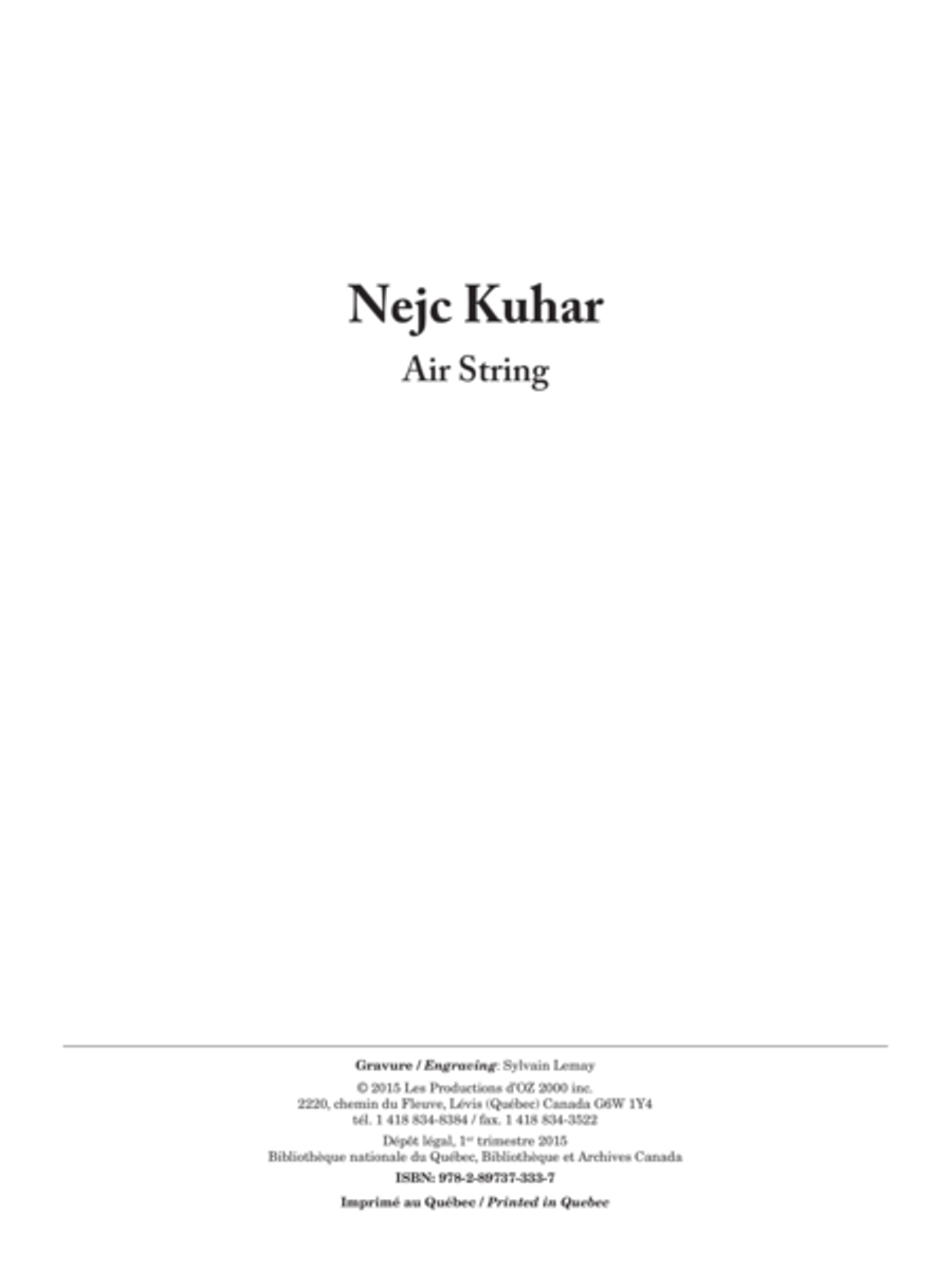 Air String Violin scores gallery preview page 1