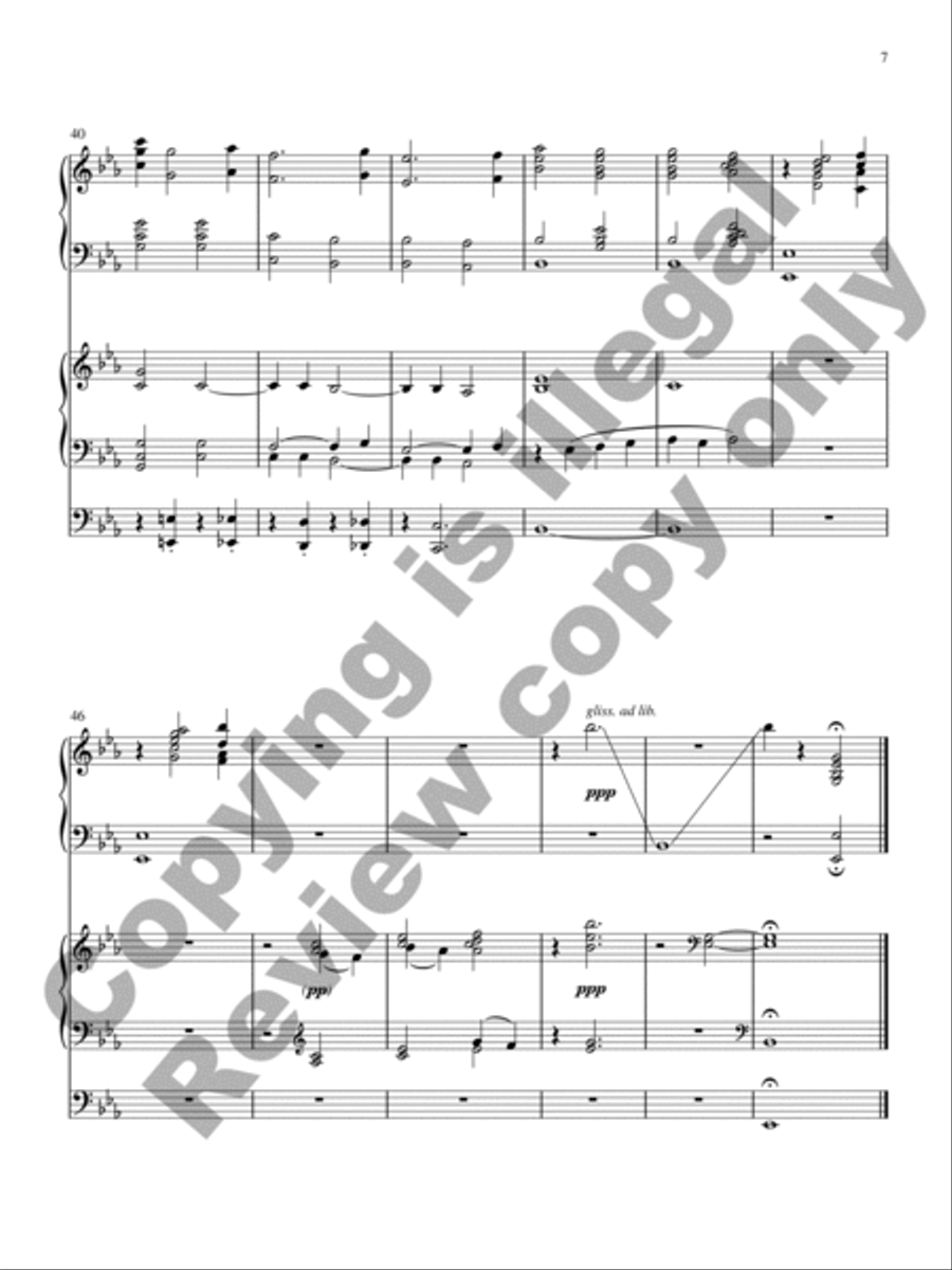 Elegy Harp scores gallery preview page 4