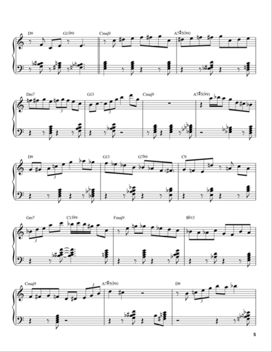 A Foggy Day (In London Town) Piano scores gallery preview page 5
