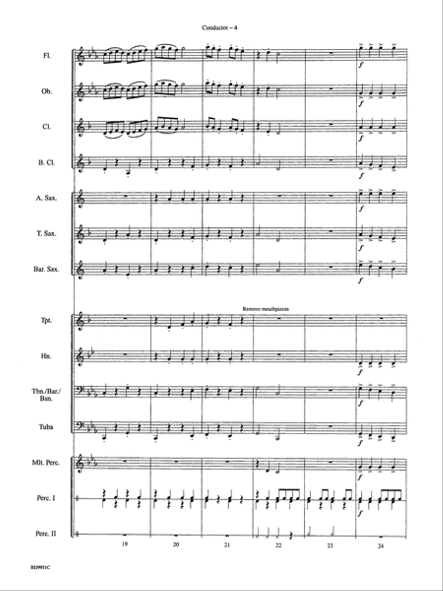 Creepy Crawlies: Score Concert Band scores gallery preview page 6