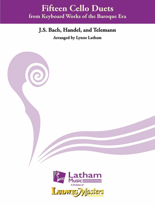 Book cover for 15 Cello Duets