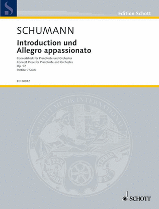 Introduction and Allegro appassionato G major