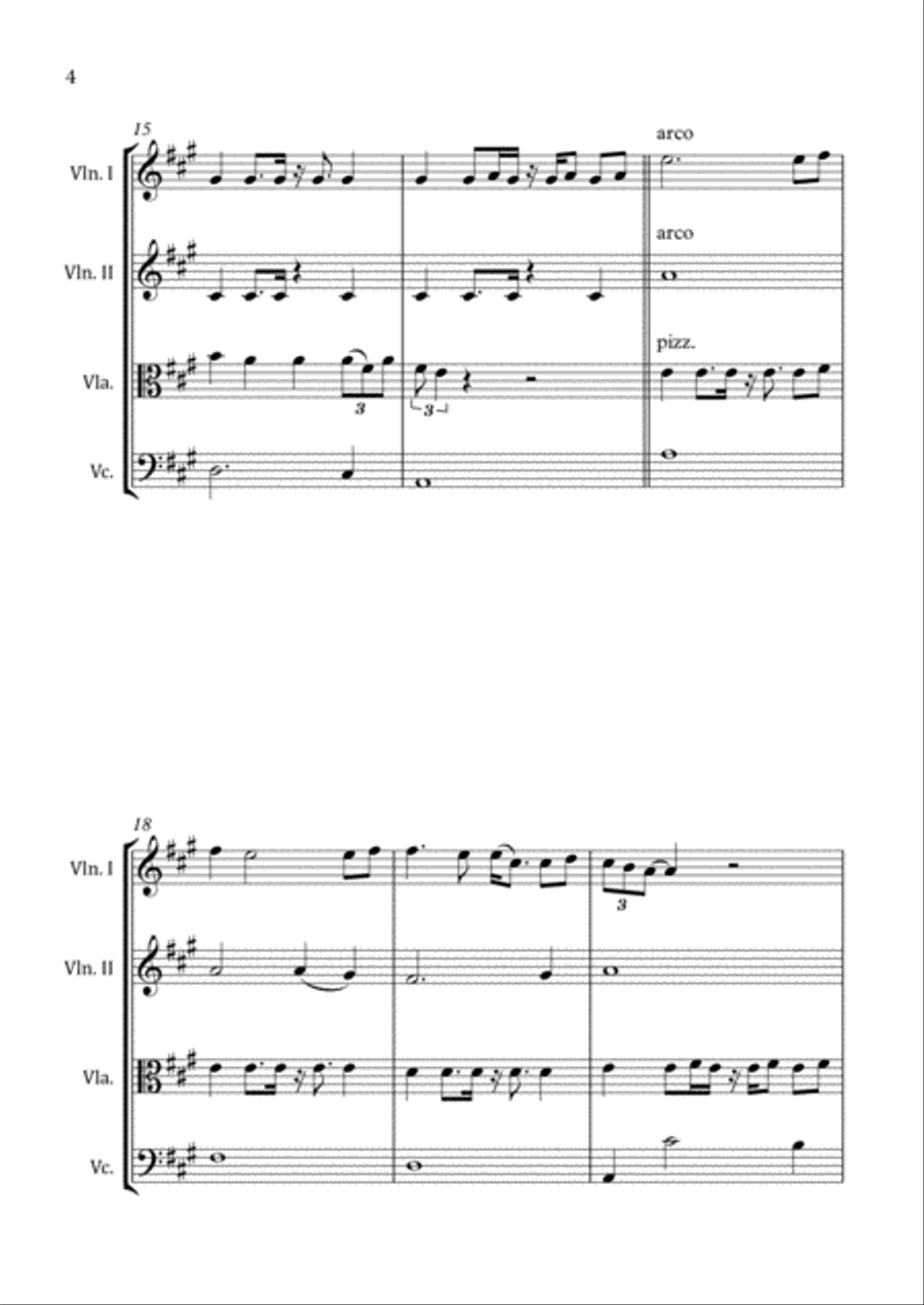 Latch String Quartet scores gallery preview page 6
