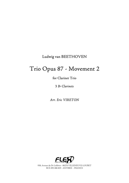 Trio Opus 87 - Mvt 2 image number null