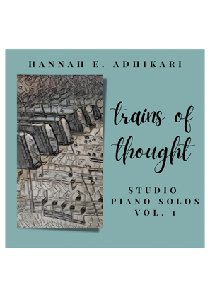 Book cover for Trains of Thought: 10 Melodic Piano Solos