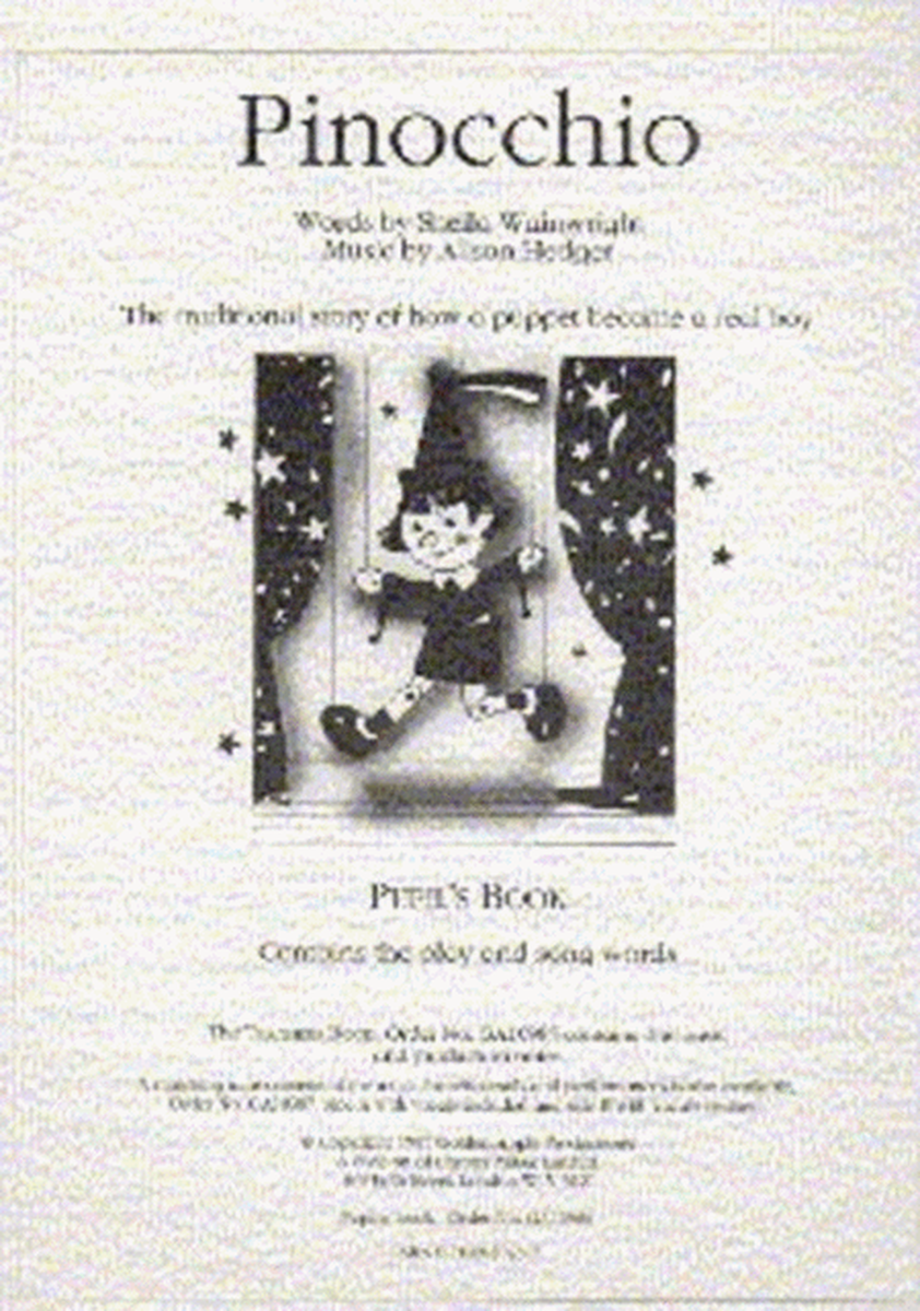 Hedger Pinocchio Pupils Book