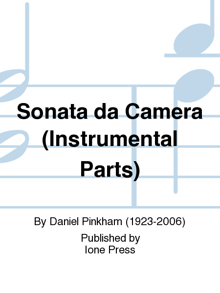 Sonata da Camera (Instrumental Parts)