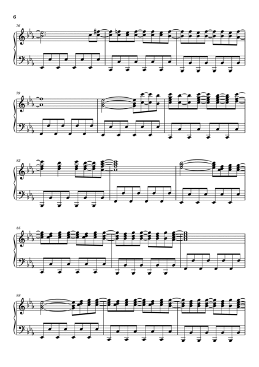 Smalltown Boy Smalltown Boy Piano Solo scores gallery preview page 6