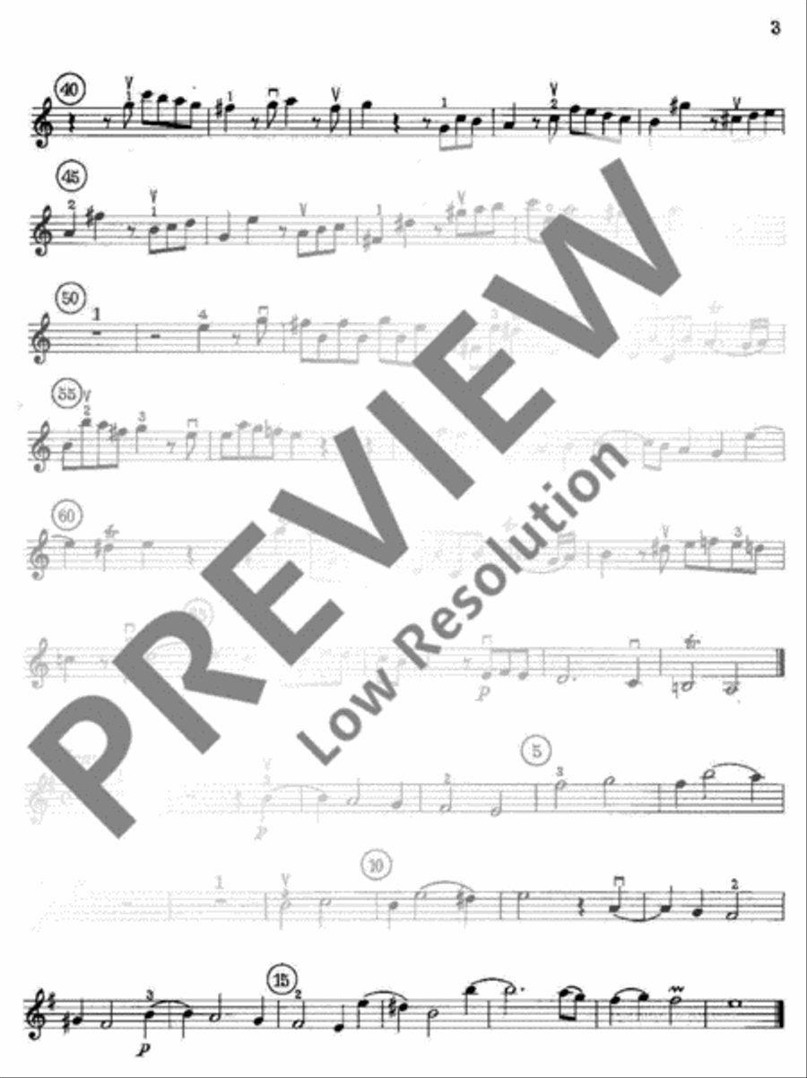 Sonata a 4 Violin scores gallery preview page 3