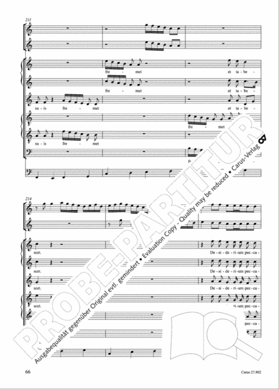 Salmi I (Selva morale e spirituale) Collection / Songbook scores gallery preview page 91