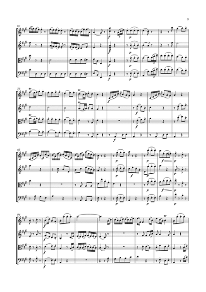 Haydn - String Quartet in A major, Hob.III:7 ; Op.2 No.1