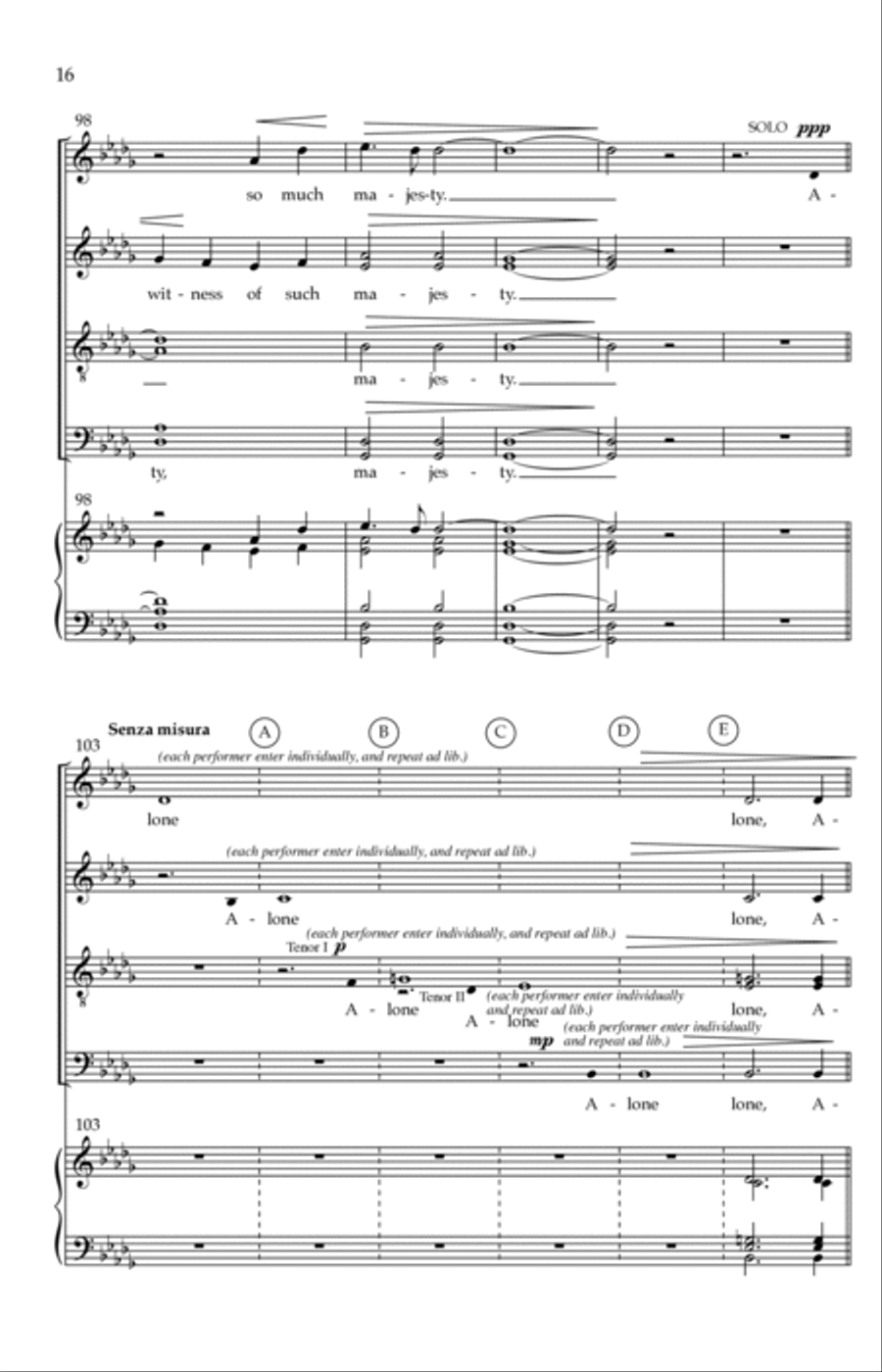Three Nocturnes Three Nocturnes Divisi scores gallery preview page 12